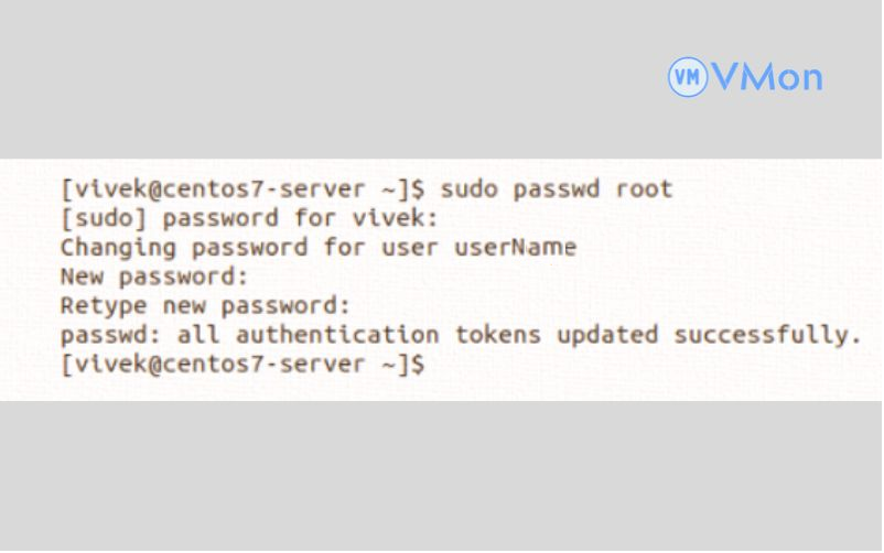 Đổi mật khẩu VPS Linux cho user bất kỳ thành công