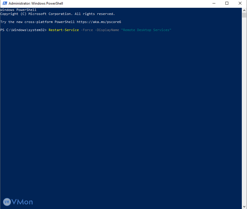 Hướng dẫn cách khởi động lại dịch vụ RDP mà không cần khởi động lại VPS Windows 1 anh1 19