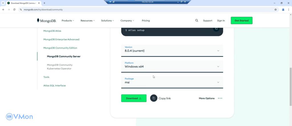 Hướng dẫn Cách Cài Đặt MongoDB 7.0 Trên VPS Windows 2022 1 anh1 20