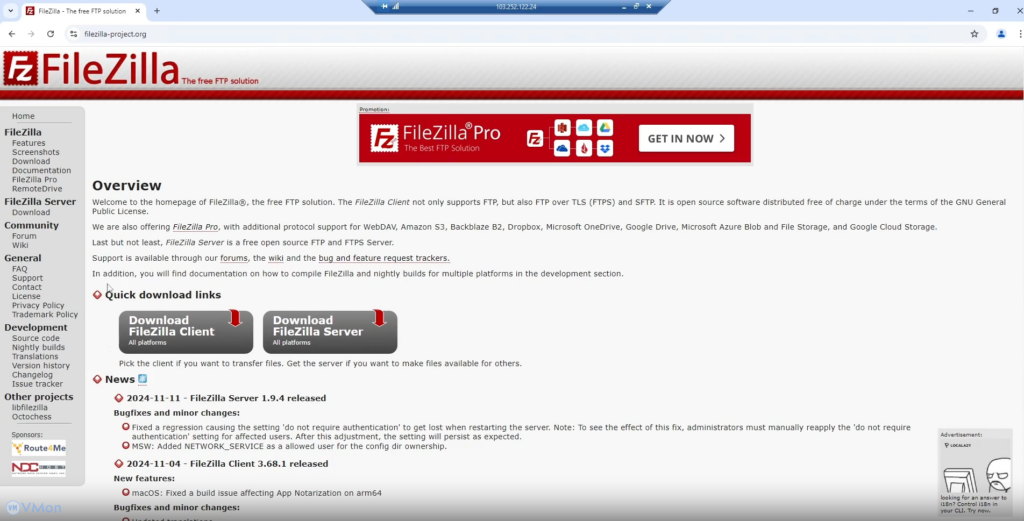 Hướng Dẫn Cài Đặt và Cấu Hình FileZilla Server Để Truyền Tải File 1 anh1 25