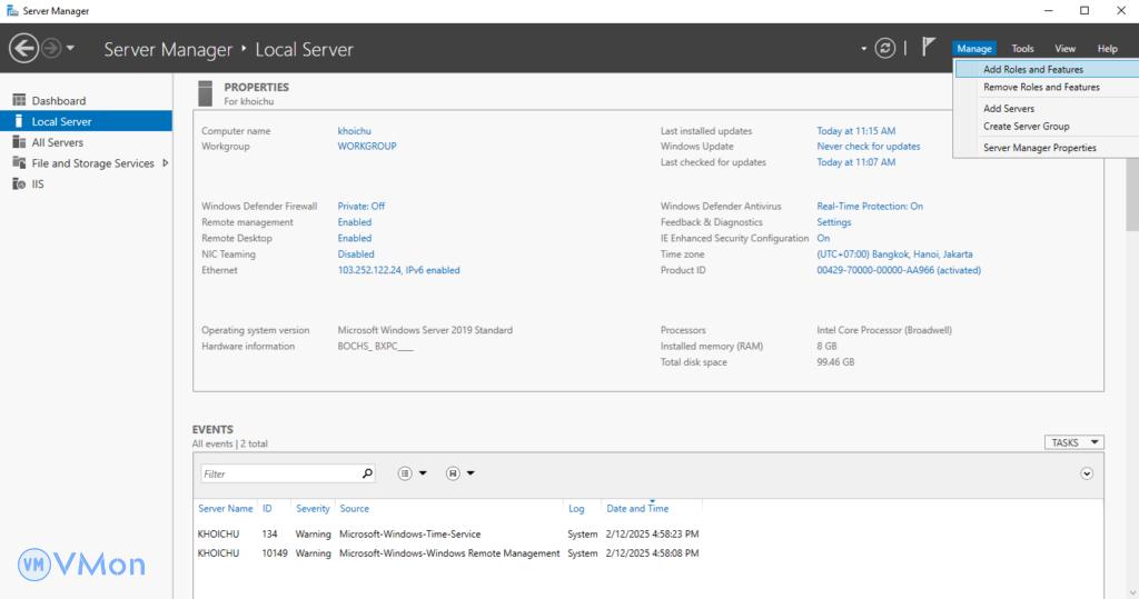 Hướng Dẫn Cài Đặt Remote Server Administration Tools (RSAT) trên Windows Server 2019, 2022 1 anh1 26