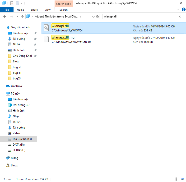 Hướng dẫn Cách khắc phục lỗi "Wlanapi.dll not found or missing error" trên Windows Server 2022 (VPS) 2 anh1 77