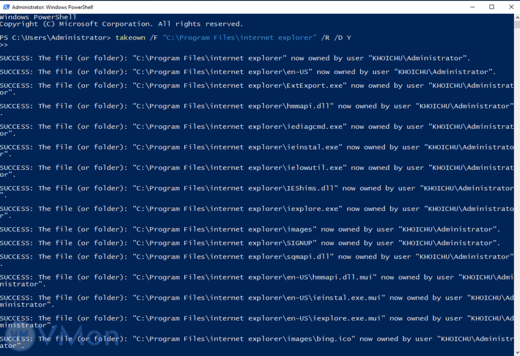 Hướng dẫn Cách Sửa Lỗi "You Require Permission From Administrators to Make Changes to This Folder" Trên VPS Windows 11 anh11 15