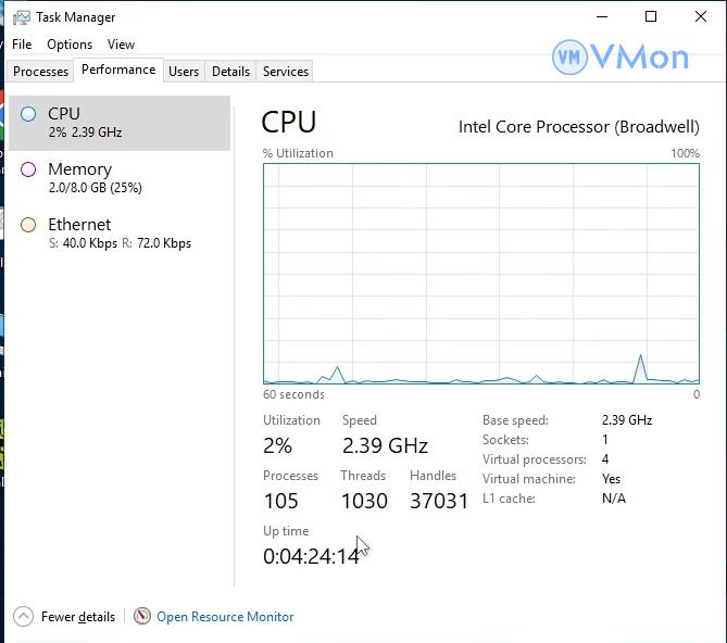 Hướng dẫn Cách Kiểm Tra Thời Gian Hoạt Động Của VPS Windows 2 anh2 25