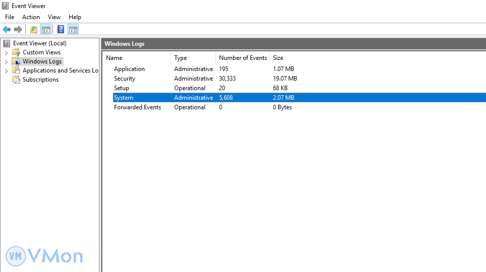 Hướng dẫn Cách tìm nhật ký tắt máy trong VPS Windows 2 anh2 59