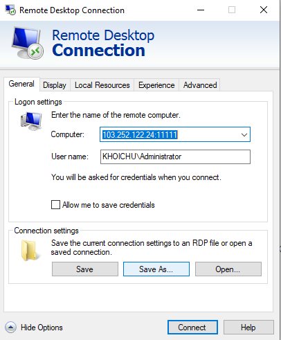 Hướng dẫn cách khắc phục lỗi "Remote Desktop Connection không thể mở tệp kết nối" trên VPS Windows 2 anh2 93