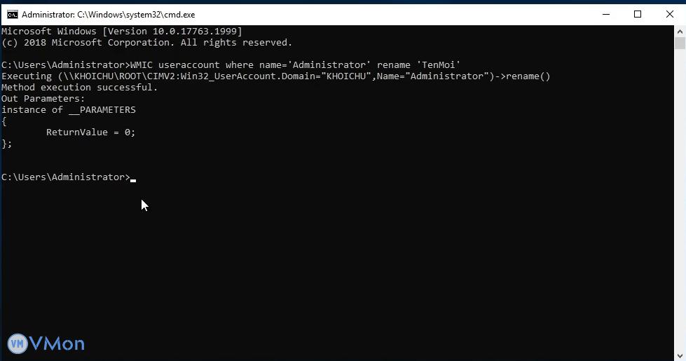 Hướng dẫn Cách Thay Đổi Tên Người Dùng Administrator trong VPS Windows 3 anh3 24