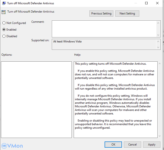 Hướng dẫn cách vô hiệu hóa Windows Defender (Windows Security) trên Windows Server 2019, 2022 4 anh3 28