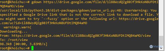 Hướng Dẫn Tải Tệp Từ Google Drive Bằng Terminal Trên Linux 3 anh3 47