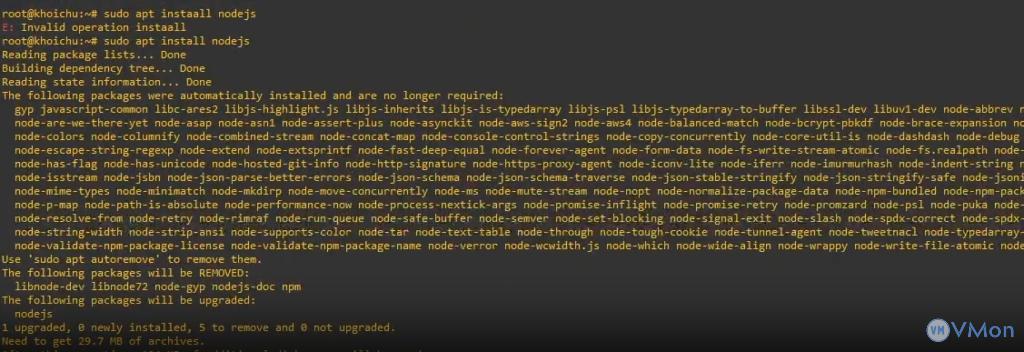 Hướng dẫn cài đặt Node.js và NPM trên Debian 11 4 anh4 28