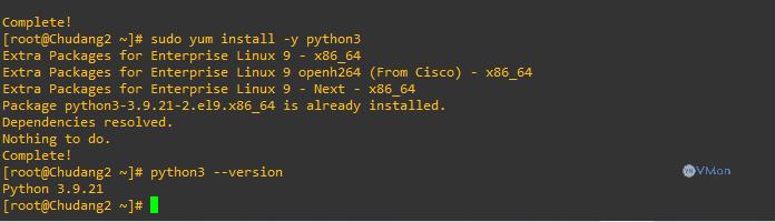 Cách cài đặt Python 3 và thiết lập mặc định trên CentOS 7 4 anh4 32