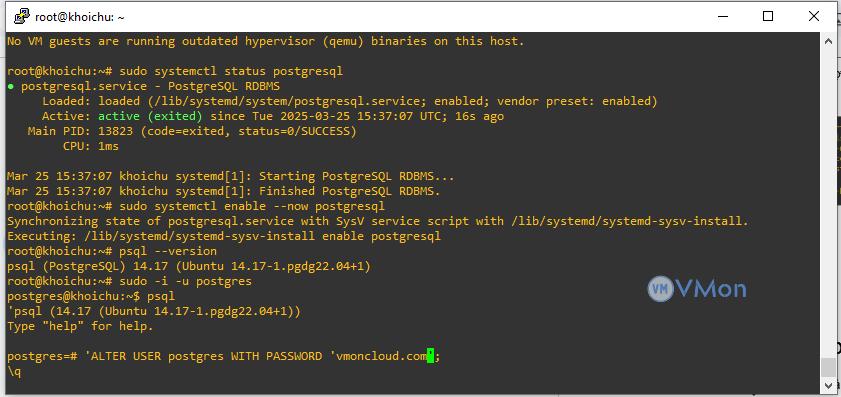 Hướng Dẫn Cài Đặt PostgreSQL 14 Trên Debian 11 4 anh4 43