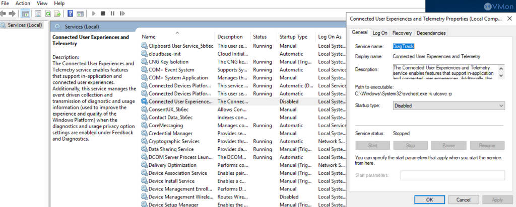 Hướng dẫn tắt Telemetry ứng dụng trên VPS Windows Server 2019/2022 5 anh5 36