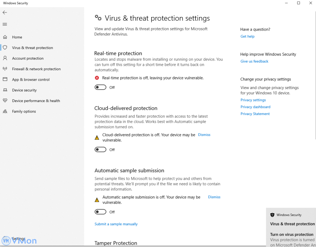 Hướng dẫn cách vô hiệu hóa Windows Defender (Windows Security) trên Windows Server 2019, 2022 7 anh6 21