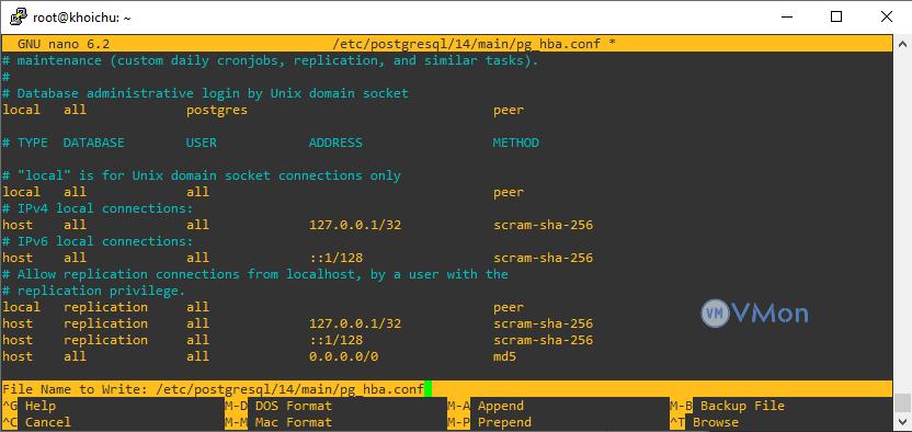Hướng Dẫn Cài Đặt PostgreSQL 14 Trên Debian 11 6 anh6 33