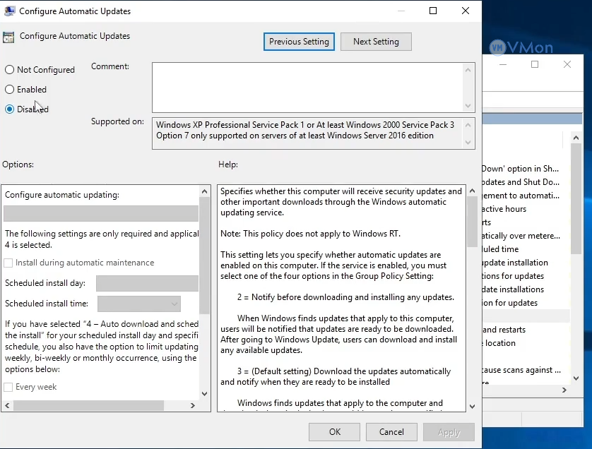 Hướng dẫn Cách Tắt Cập Nhật Windows Tự Động trên Windows Server 2012 và 2019 6 anh6 36