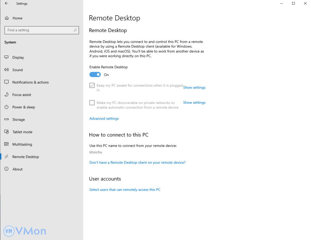 Hướng dẫn Cách Bật Remote Desktop (RDP) Trên Windows Server 2019, 2022 6 anh6 59