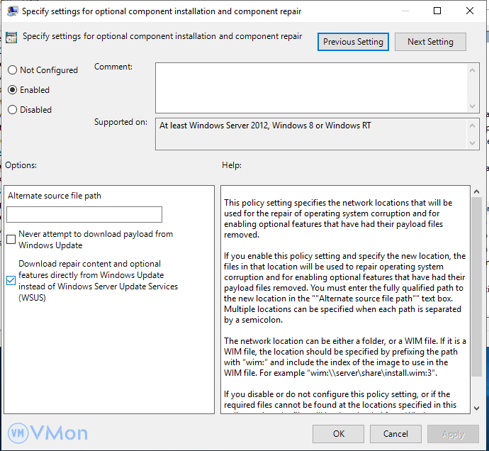 Hướng dẫn Cách khắc phục lỗi cài đặt .NET Framework 0x800F0906 trên VPS Windows 2019, 2022 7 anh8 23