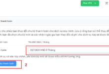 Hình 2 - Thay đổi chu kỳ thanh toán