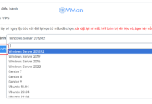Ảnh 3 - Chọn cài đặt lại VPS