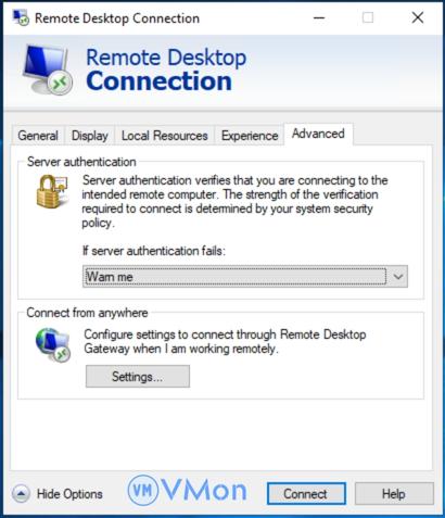 Advanced remote desktop Advanced remote desktop