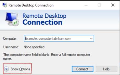 Hướng dẫn sử dụng VPS Windows với Remote Desktop chi tiết nhất 4 Remote Desktop Option