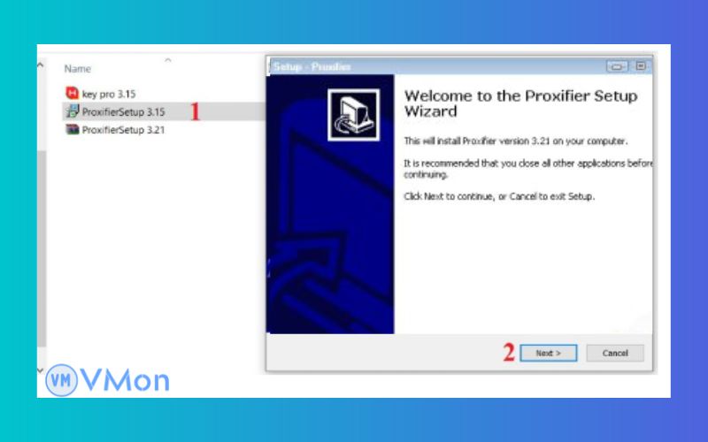 Hướng dẫn cài Proxy cho Chrome trên VPS Windows siêu nhanh 20 Chọn next