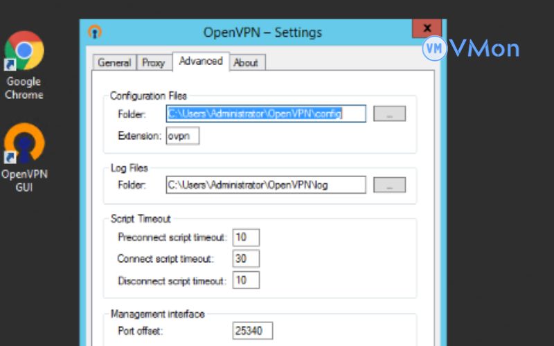 VPN là gì? Hướng dẫn cách cài VPN trên VPS Windows chi tiết nhất 28 Chọn vào tab advanced