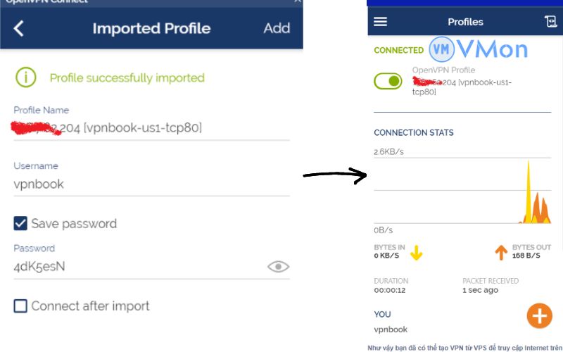 VPN là gì? Hướng dẫn cách cài VPN trên VPS Windows chi tiết nhất 30 Nhập username và mật khẩu vpnbook- chọn add sau khi điền xong